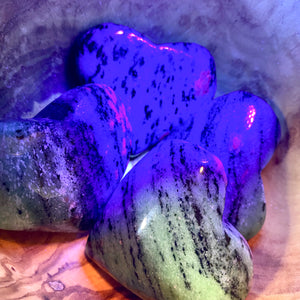 Ruby in Zoisite Hearts