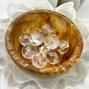 Clear Quartz Cracked Mini Sphere