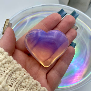 Pink Opalite Heart