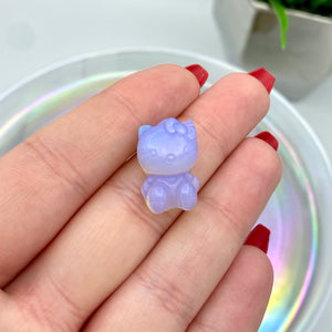 Blue Opalite Mini Hello Kitty