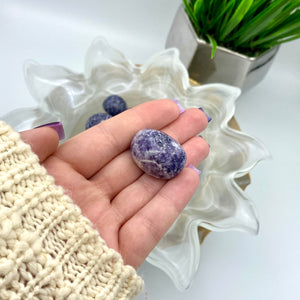 Lepidolite Tumbles
