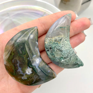 Moss Agate Moons