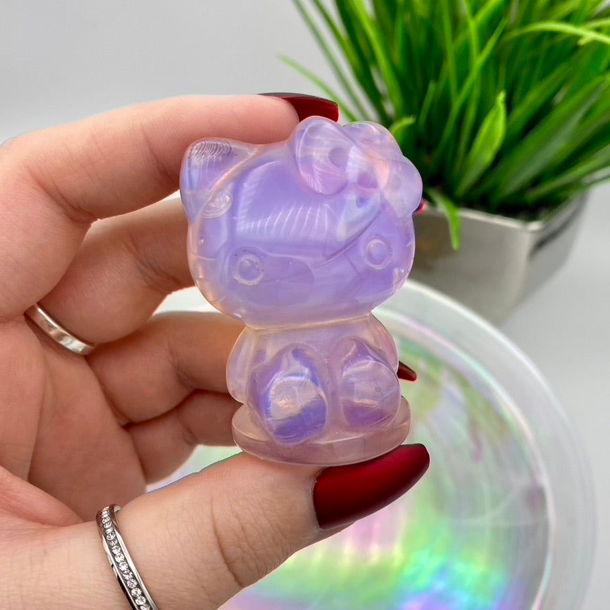 Pink Opalite Kitty - See Description
