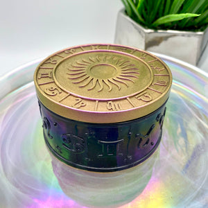 ZODIAC TRINKET BOX - BLACK / GOLD / PINK