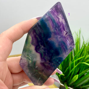 Rainbow Fluorite Freeforms