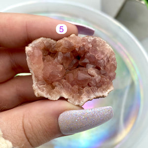 Pink Amethyst Geodes