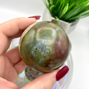 Moss Agate Sphere #2