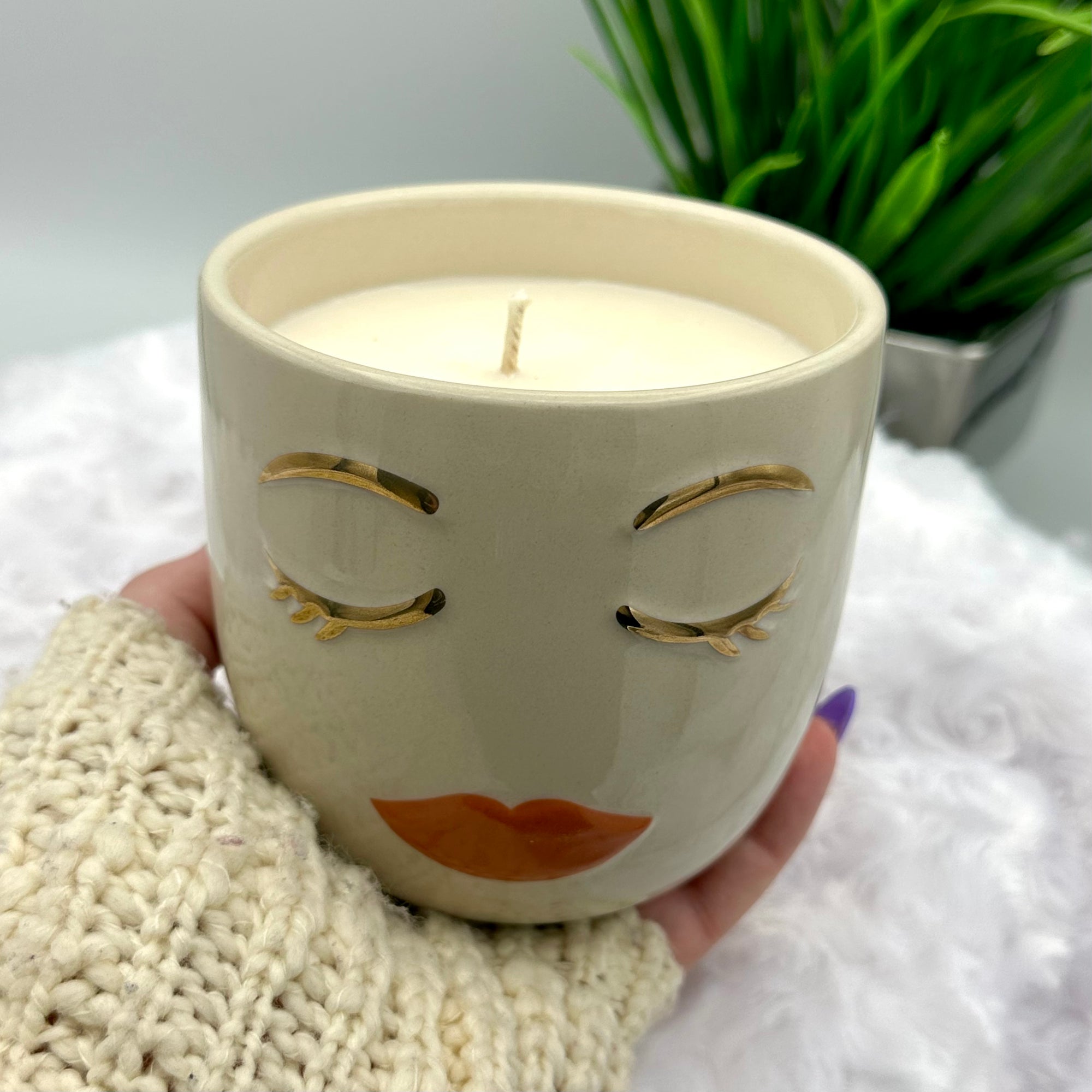 Goddess Flower Pot CANDLE