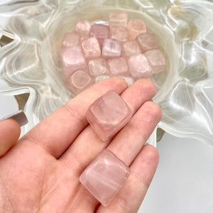 Rose Quartz Cube