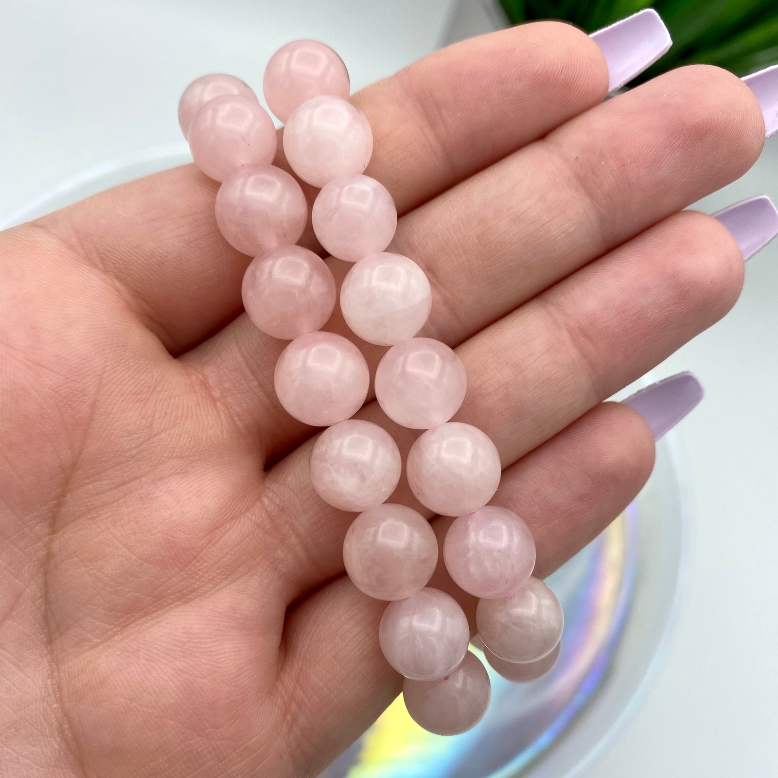 Rose Quartz Bracelet - 10mm