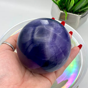 Purple Fluorite Sphere #1