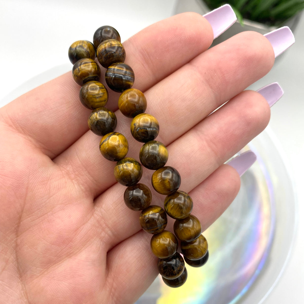Tiger's Eye Bracelets - 8mm