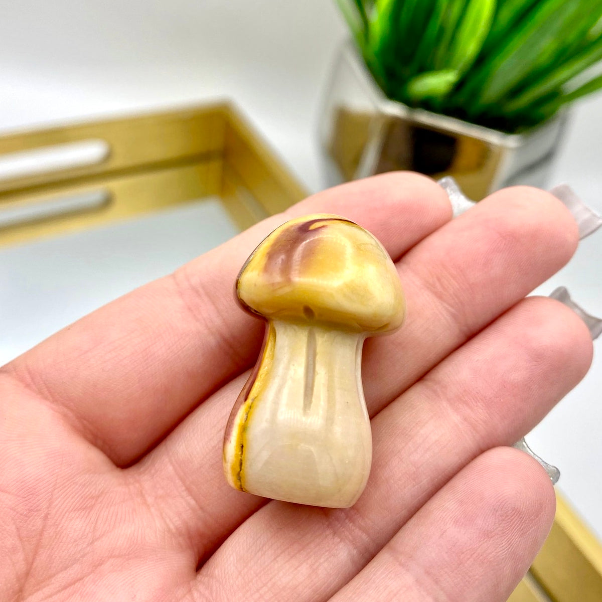 Mookaite Jasper Mushrooms