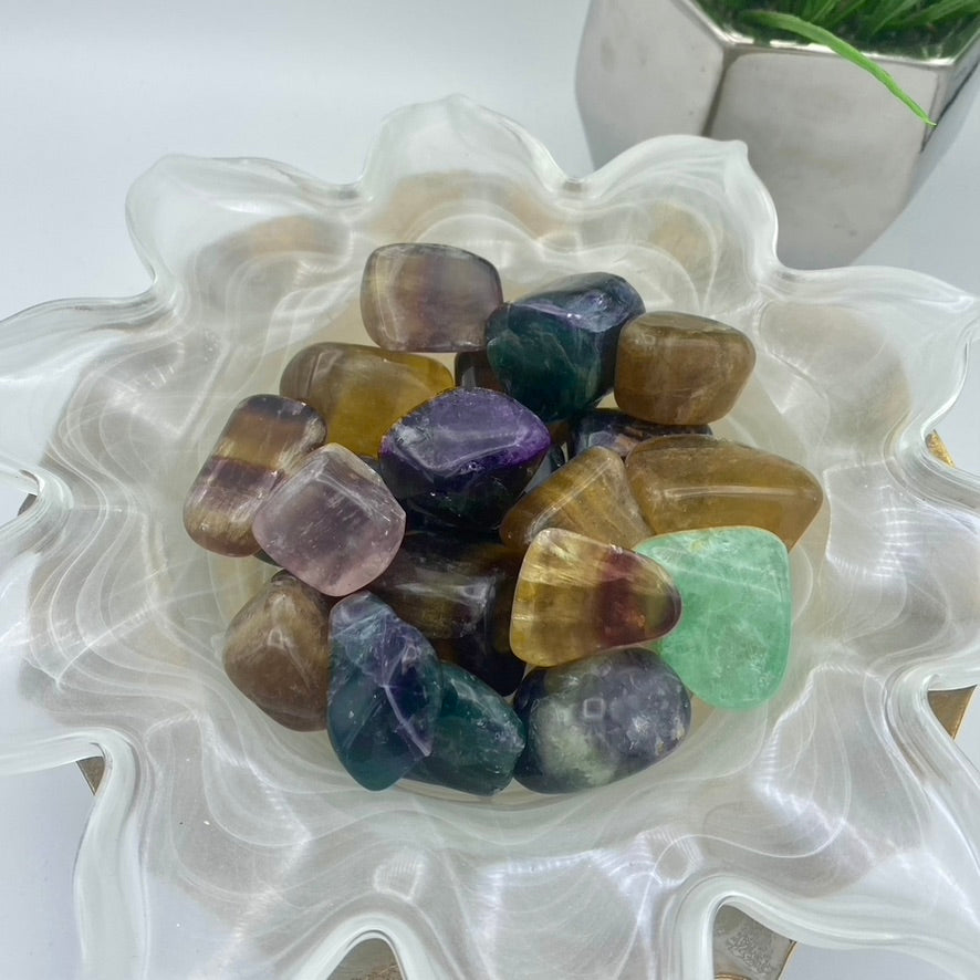 Fluorite Tumbles