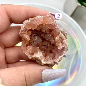 Pink Amethyst Geodes