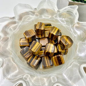 Tiger's Eye Cube