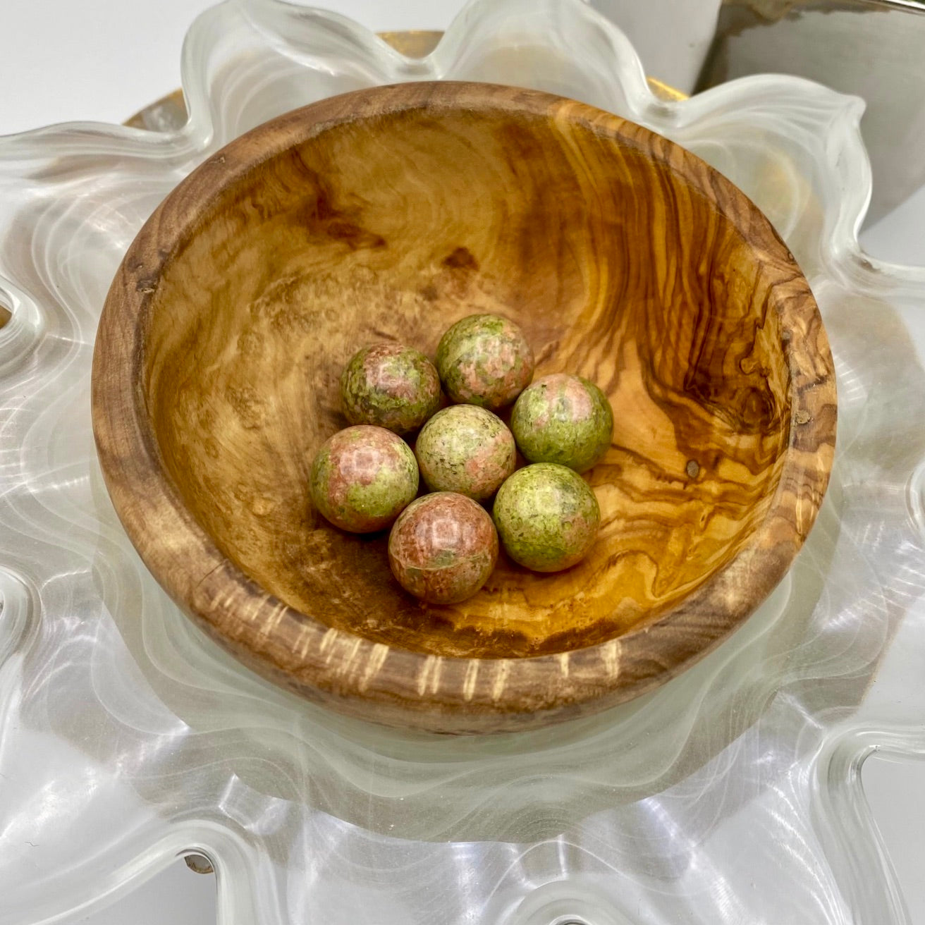 Unakite Mini Spheres