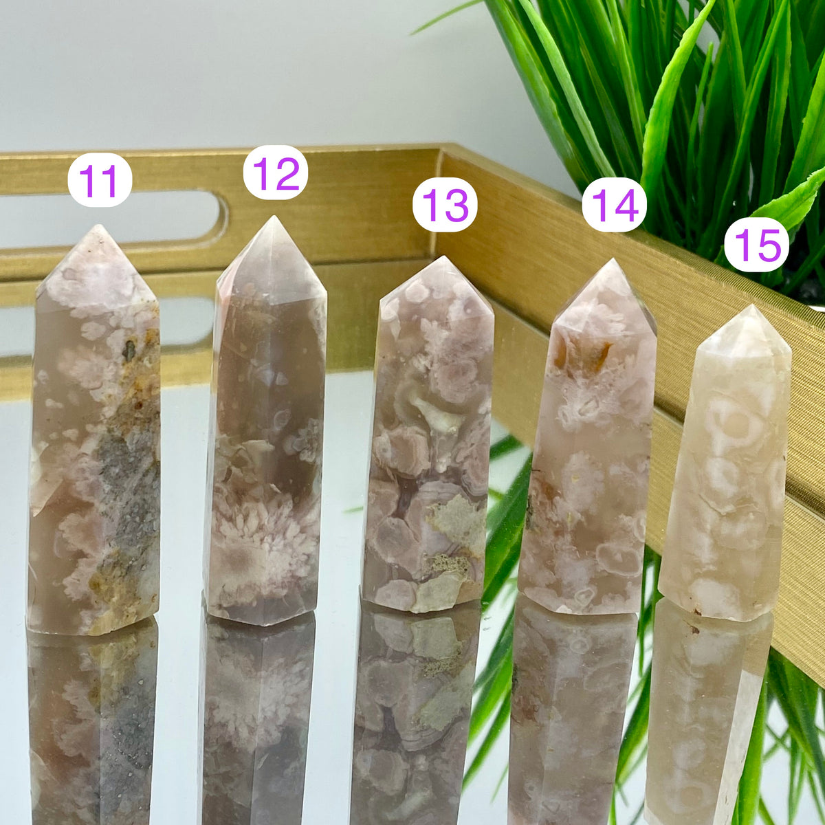 Flower Agate Towers #2