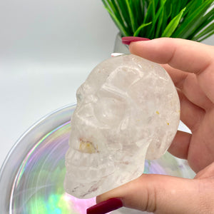 Clear Quartz Skull