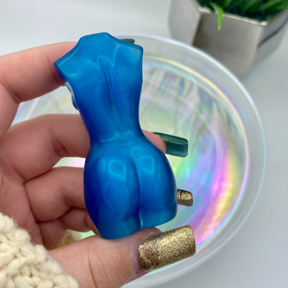 Blue Cat's Eye Goddess Body