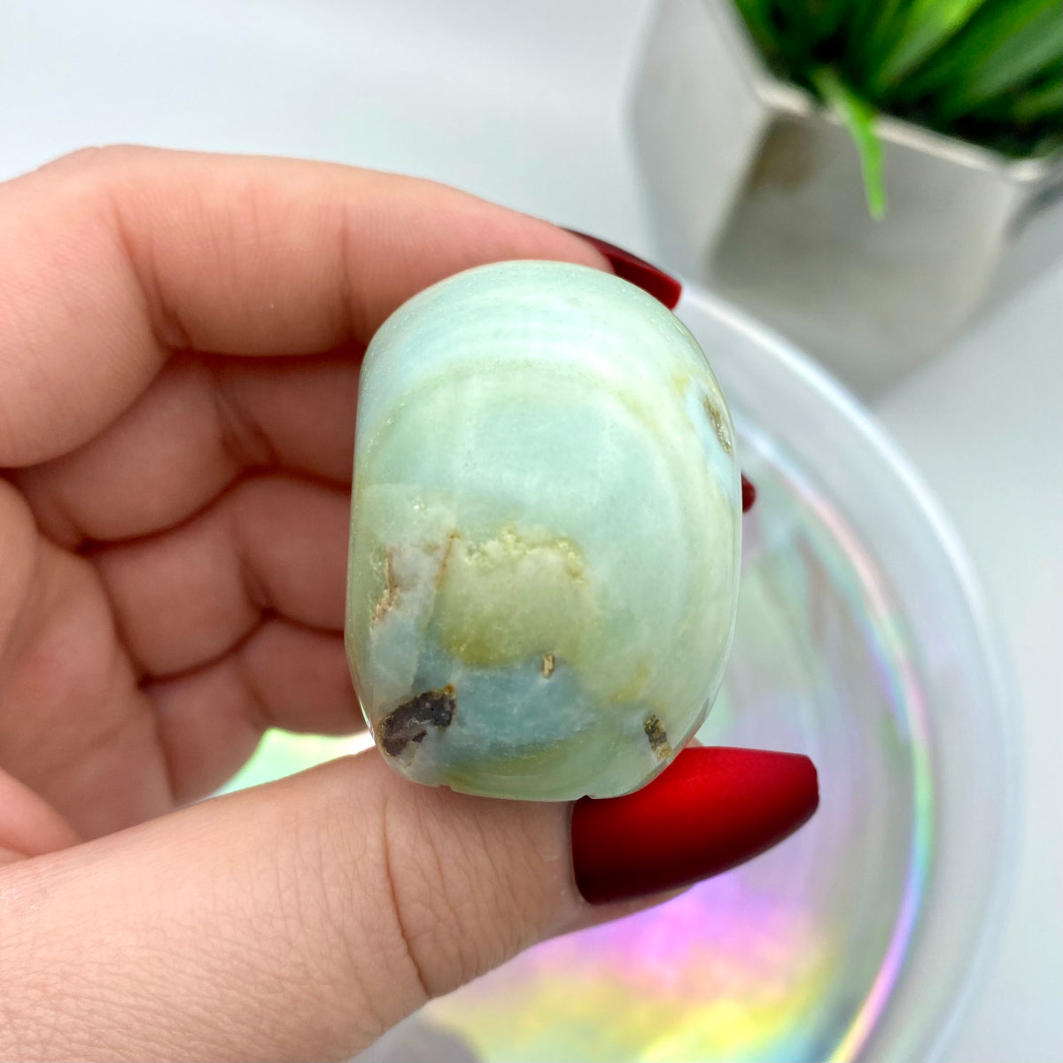 Amazonite Skull