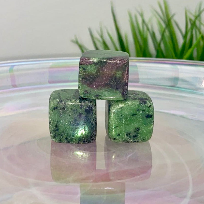 Ruby in Zoisite Cube