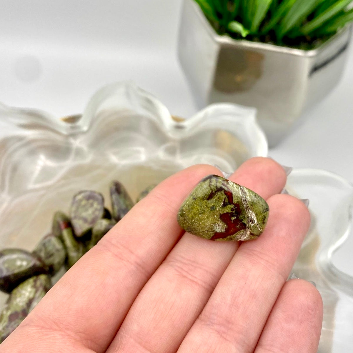 Dragon's Blood Jasper Tumbles