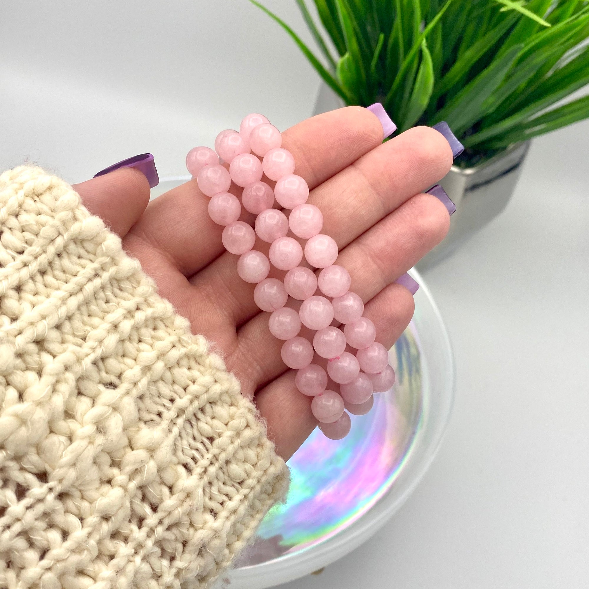 Rose Quartz Bracelet - 8mm