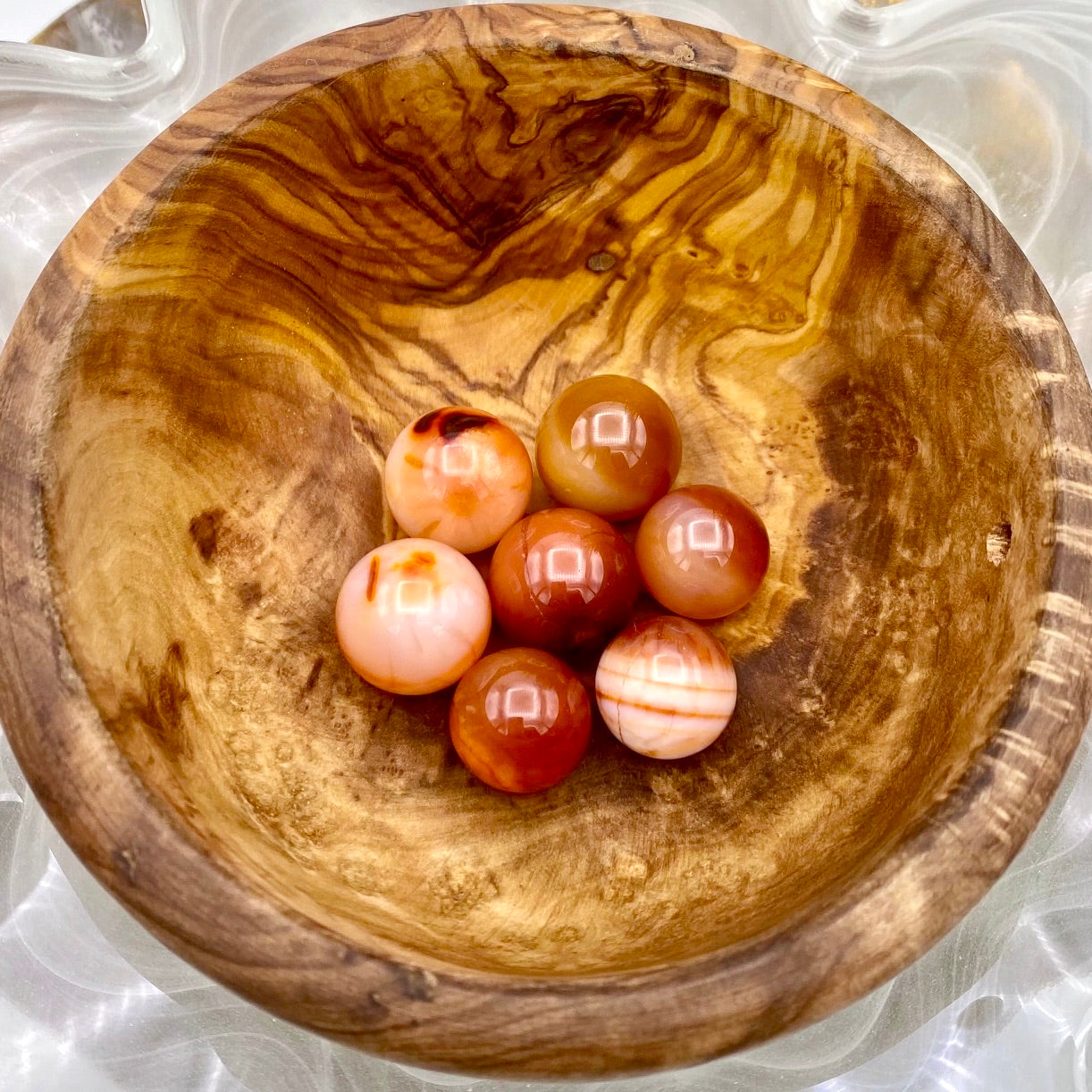 Carnelian Mini Spheres