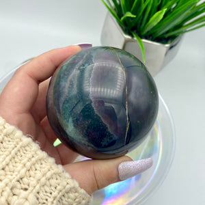 Moss Agate Sphere #1