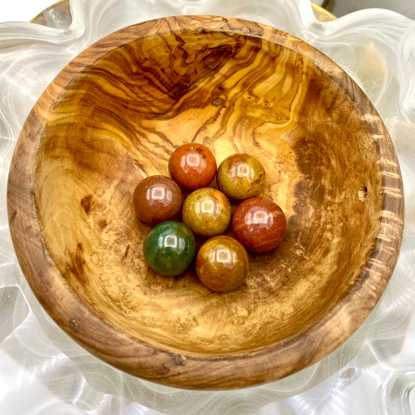 Ocean Jasper Mini Spheres