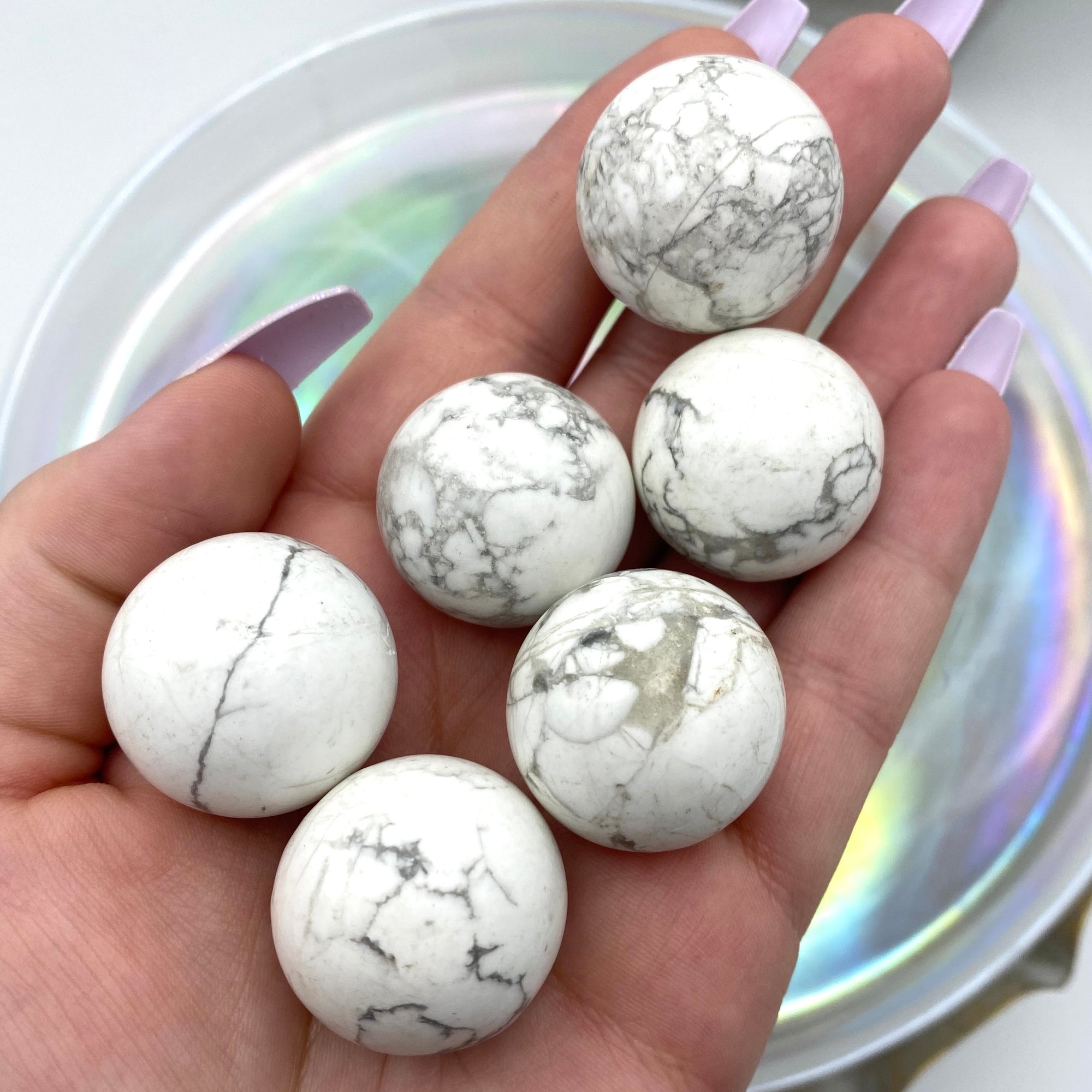 Howlite Mini Spheres