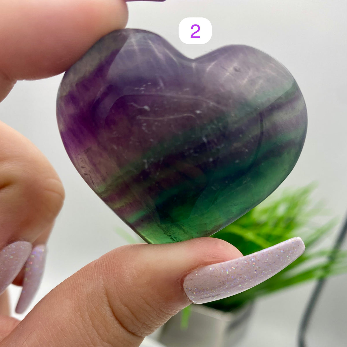 Fluorite Hearts