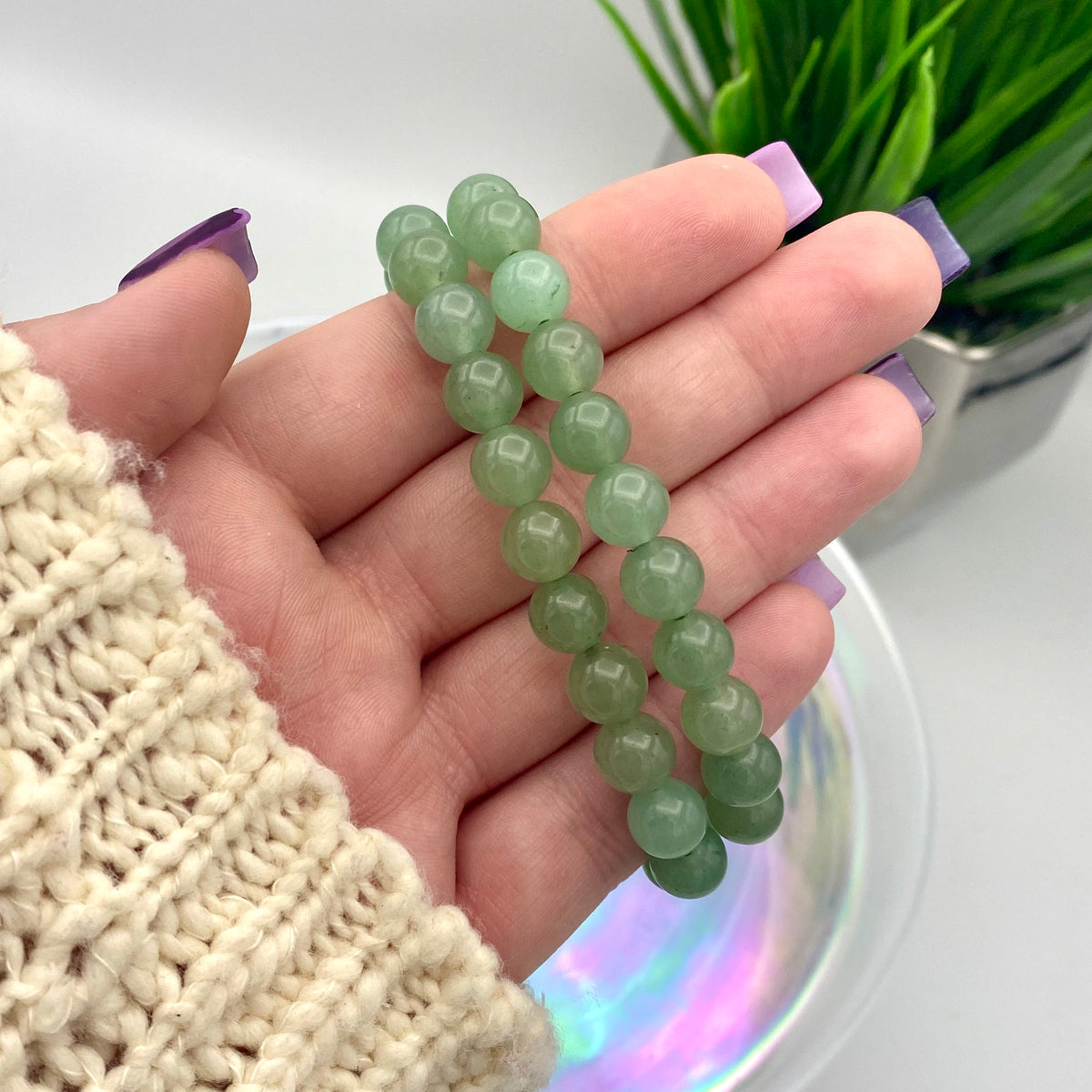Green Aventurine Bracelets - 8mm