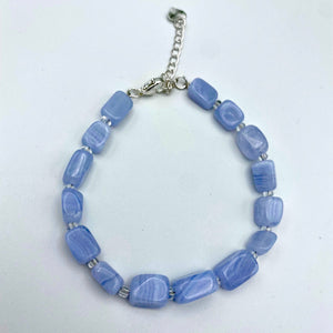 Blue Lace Agate Bracelet