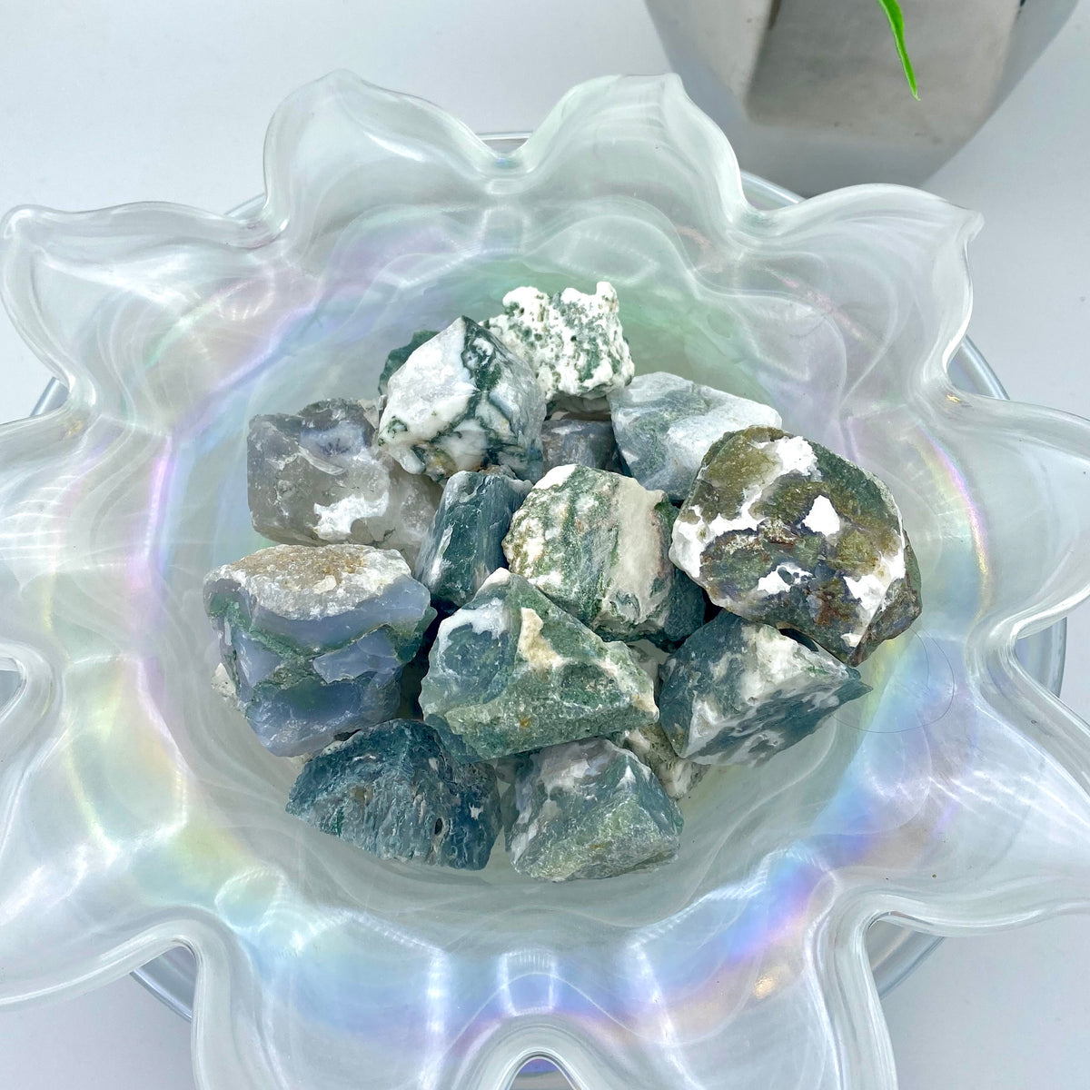 Moss Agate Rough Stone