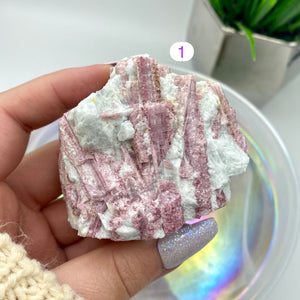 Pink Tourmaline Specimen