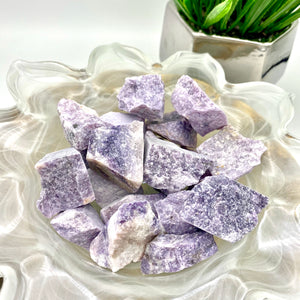 Purple Mica Rough Stone