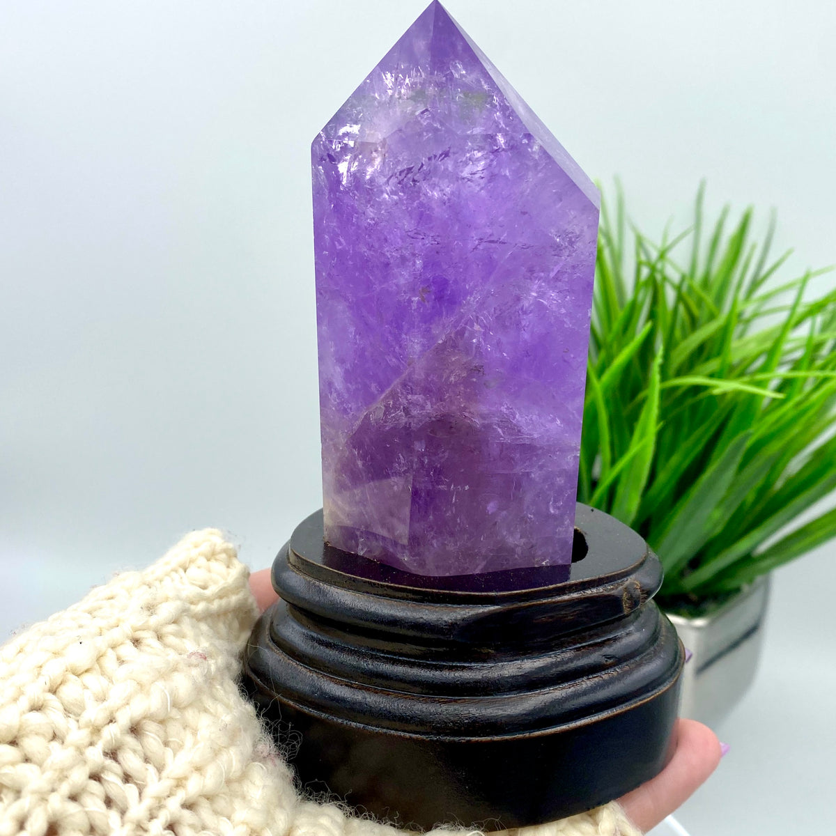Amethyst Tower w/ Stand