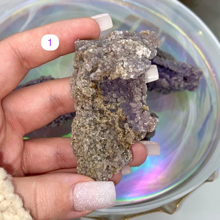 Grape Agate Specimen