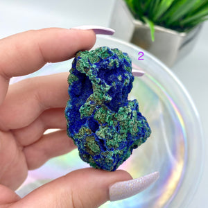 Azurite X Malachite Specimen