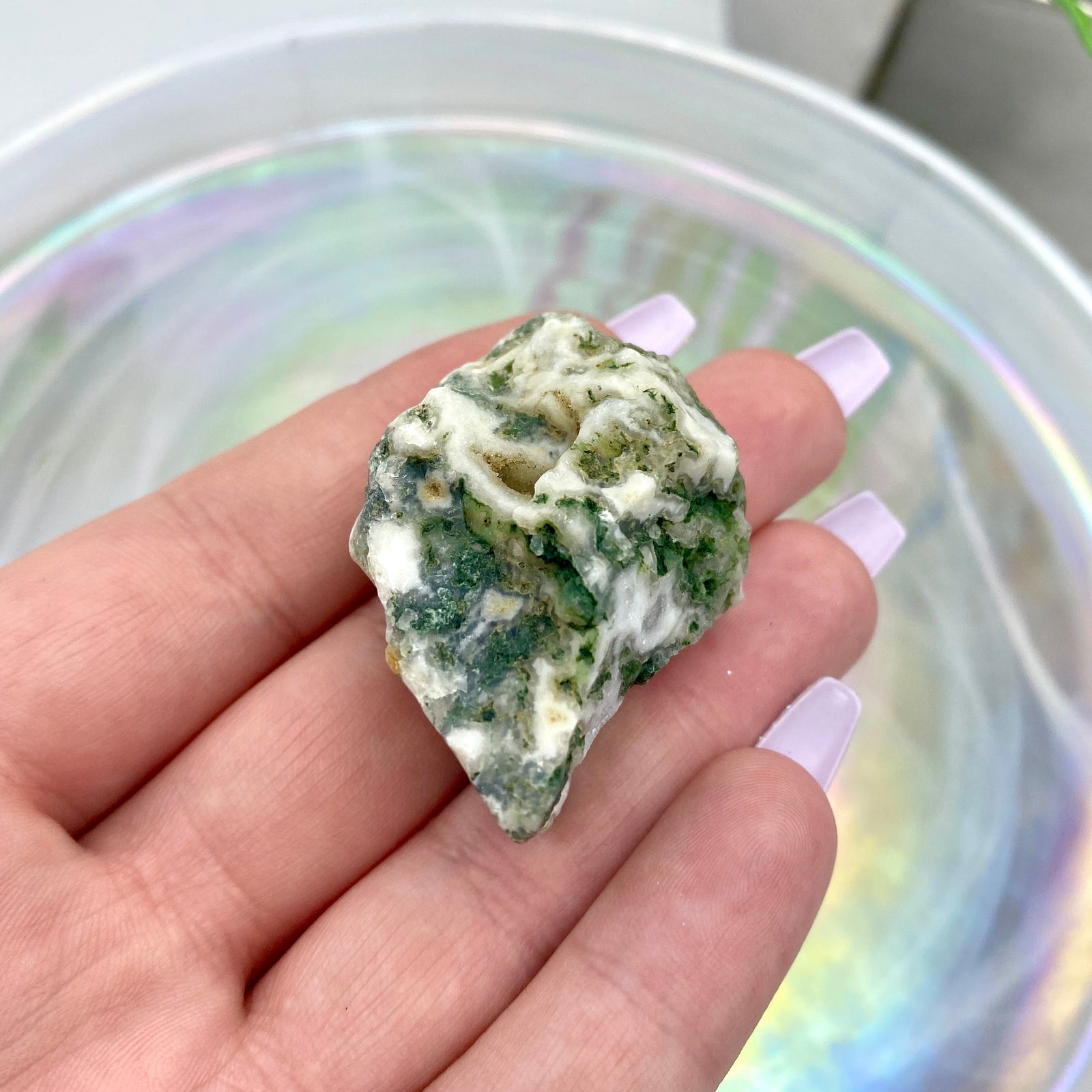 Moss Agate Rough Stone