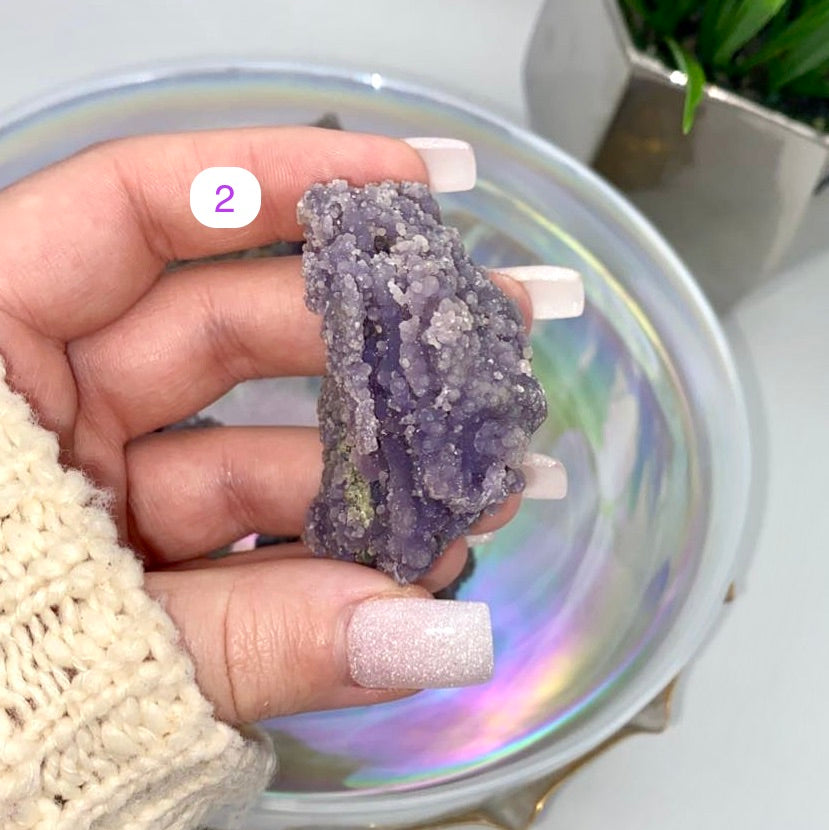 Grape Agate Specimen