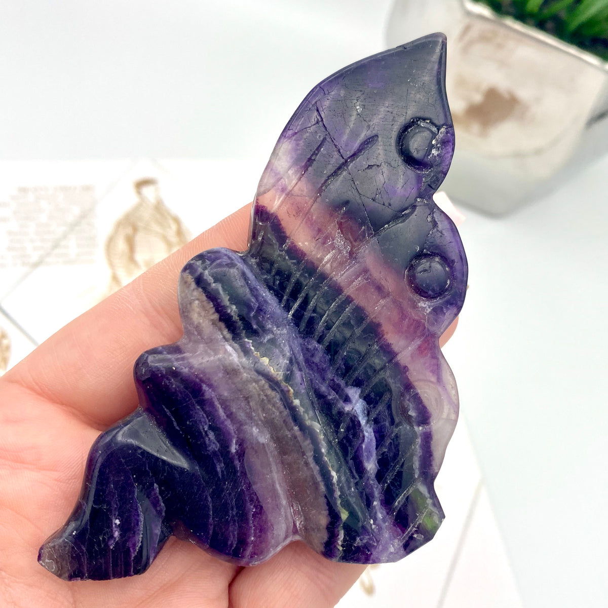Purple Fluorite Fairy