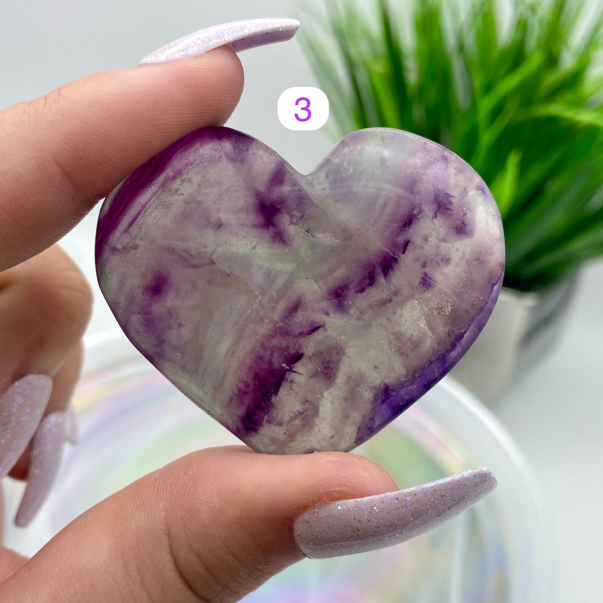 Fluorite Hearts