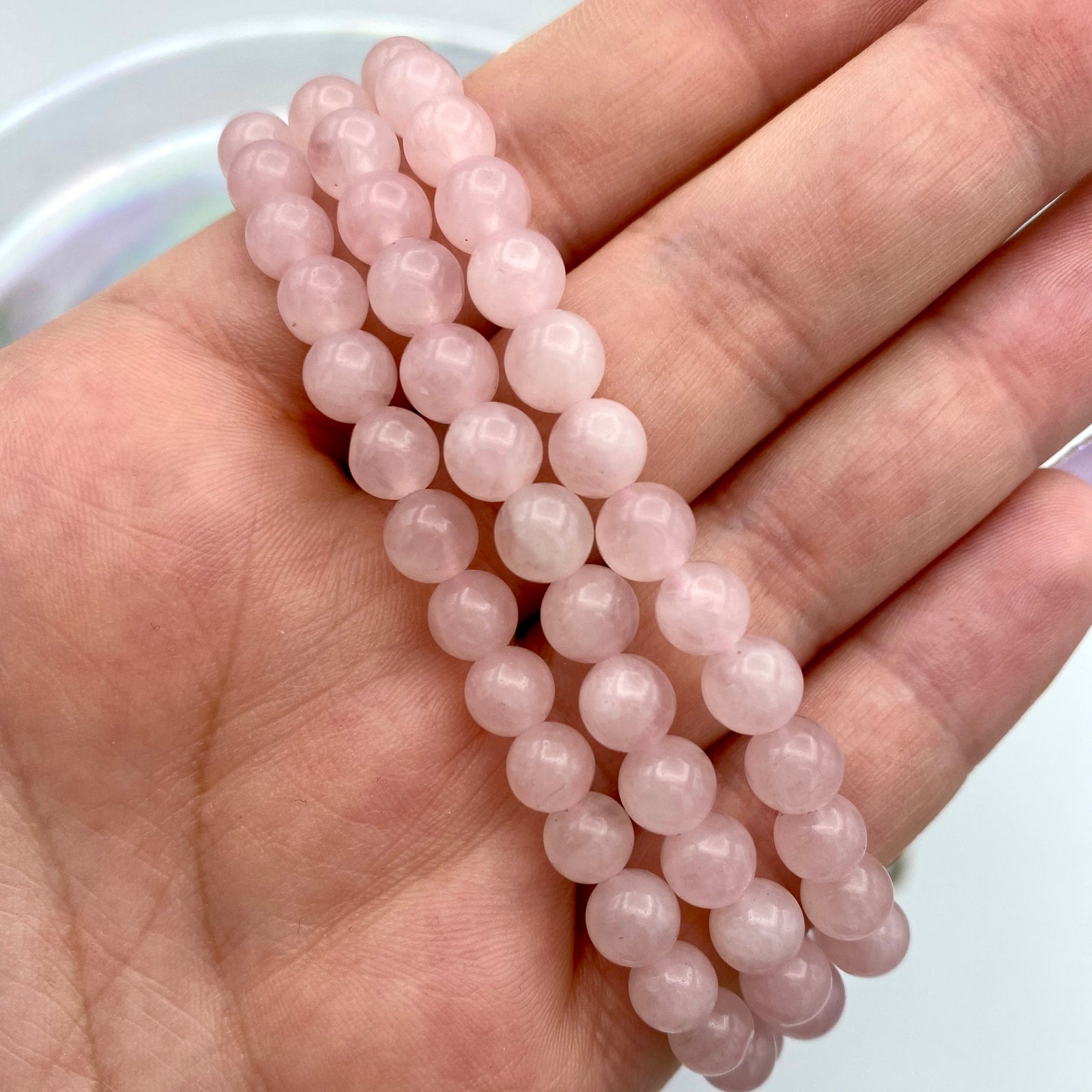 Rose Quartz Bracelet - 6mm