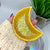 Crescent Moon Bowl / Dish - Yellow