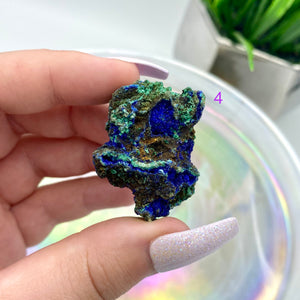 Azurite X Malachite Specimen