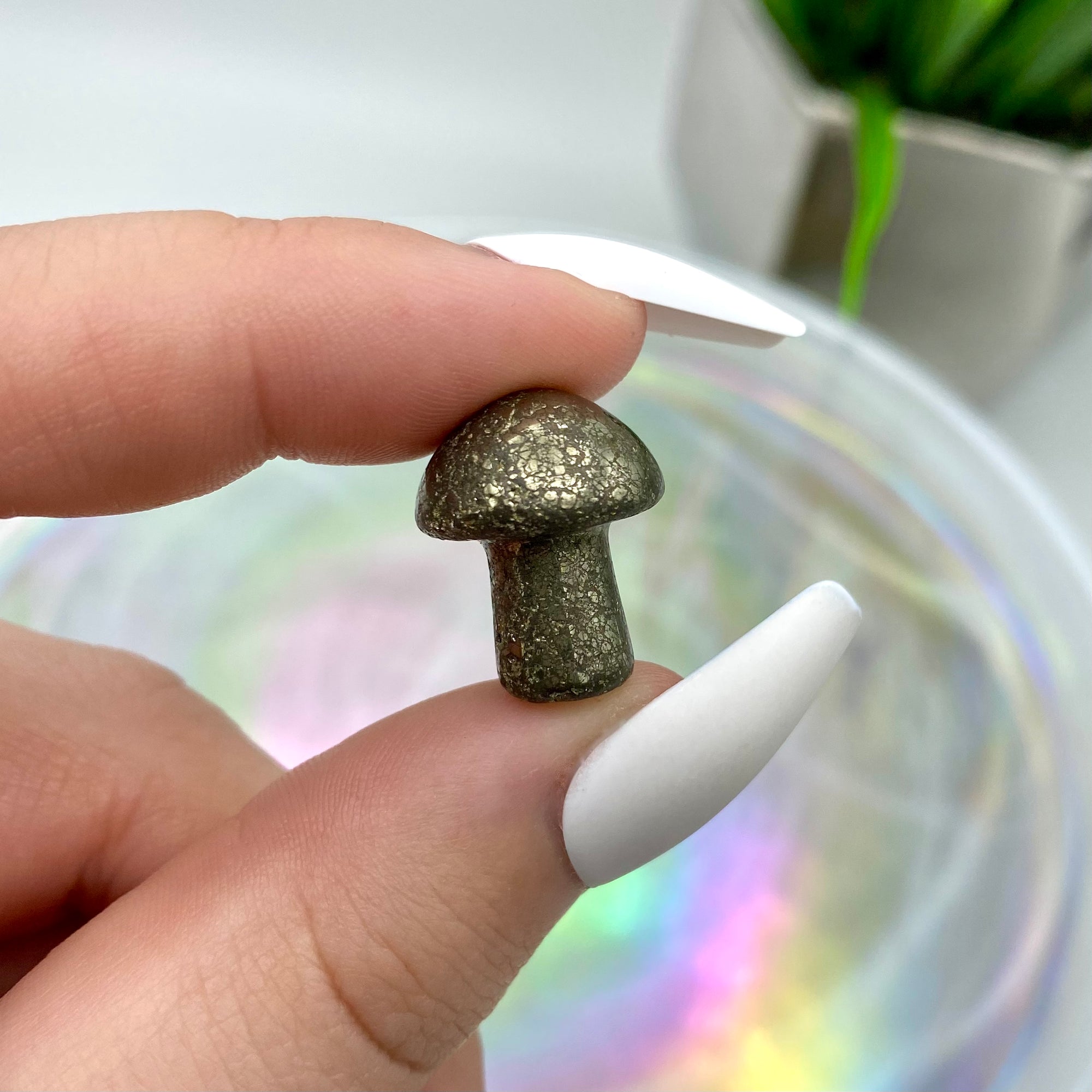 Pyrite Mini Mushrooms