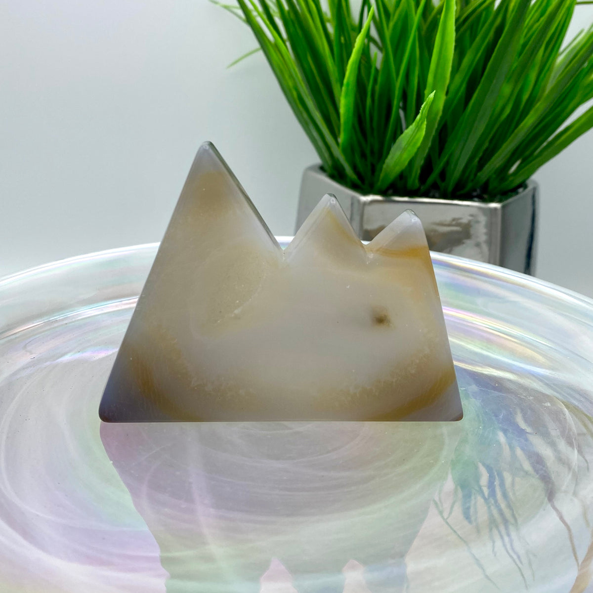 Druzy Agate Mountain